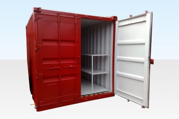 10Ft X 8Ft Flat Floor Bunded Store.