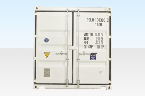 10Ft X 8Ft Shipping Container (One Trip) - White
