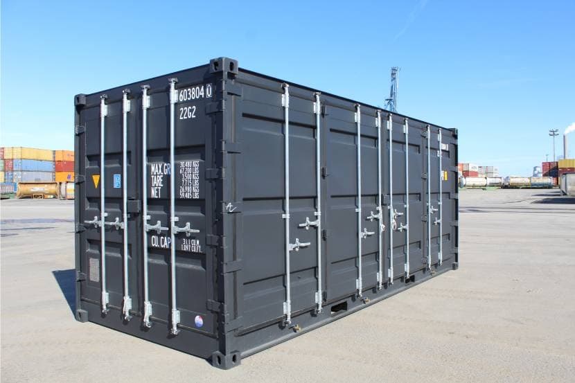 20ft High Cube Container - Hazardous Waste Container, Side opening (9ft 6' high).