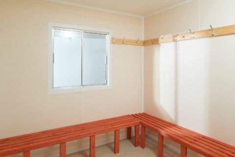 24Ft x 9Ft Steel Drying Room Cabin