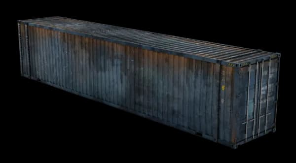 45 Ft Hc Container For Sale Used Blue